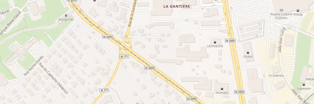 Plan du 29 Av de la Margeride à Clermont-Ferrand