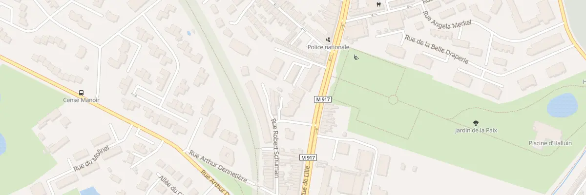 Plan du 190 Rue de Lille à Halluin