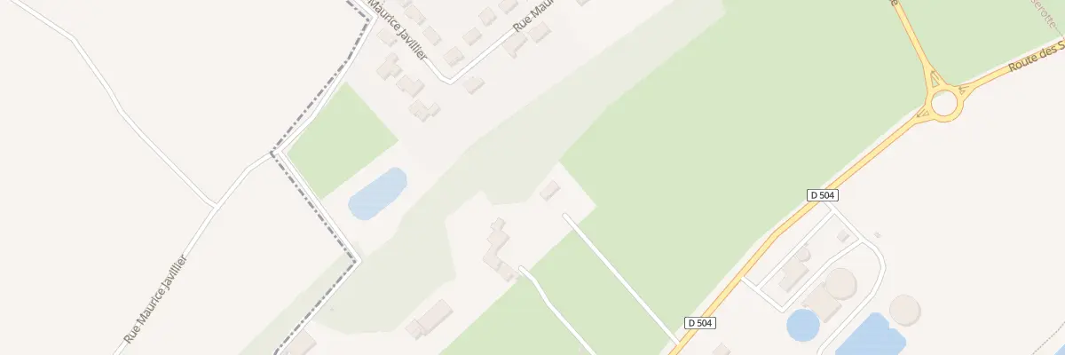 Plan du 110 Rte des Saulaies à Nevers
