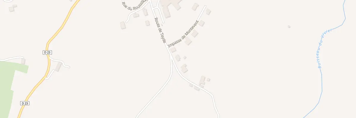 Plan du 11B Rte de Teyde à Ardes