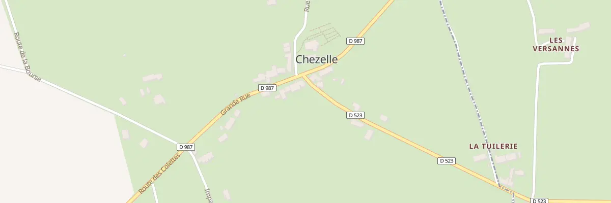 Plan du 5059 Le Bourg à Chezelle