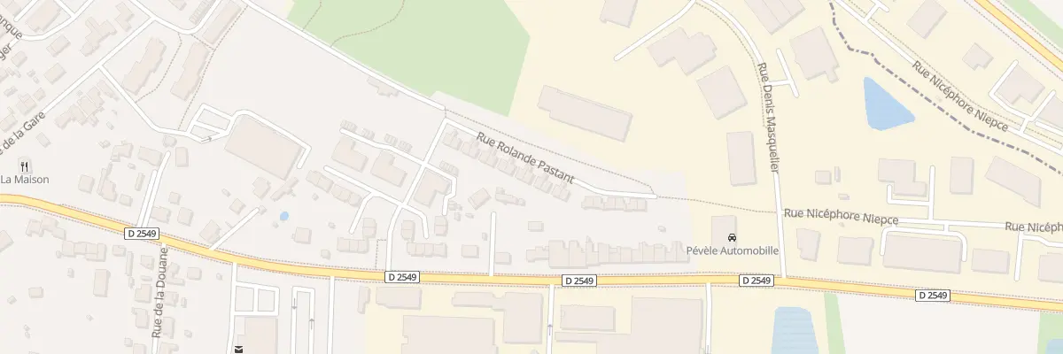 Plan du 10 Rue Rolande Pastant à Pont-à-Marcq