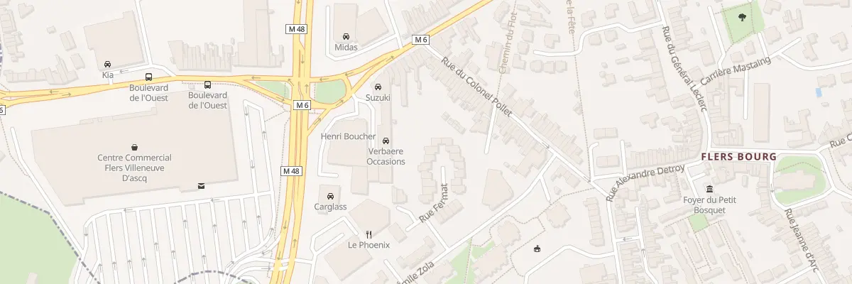 Plan du 26 Rue Fermat à Villeneuve-d’Ascq