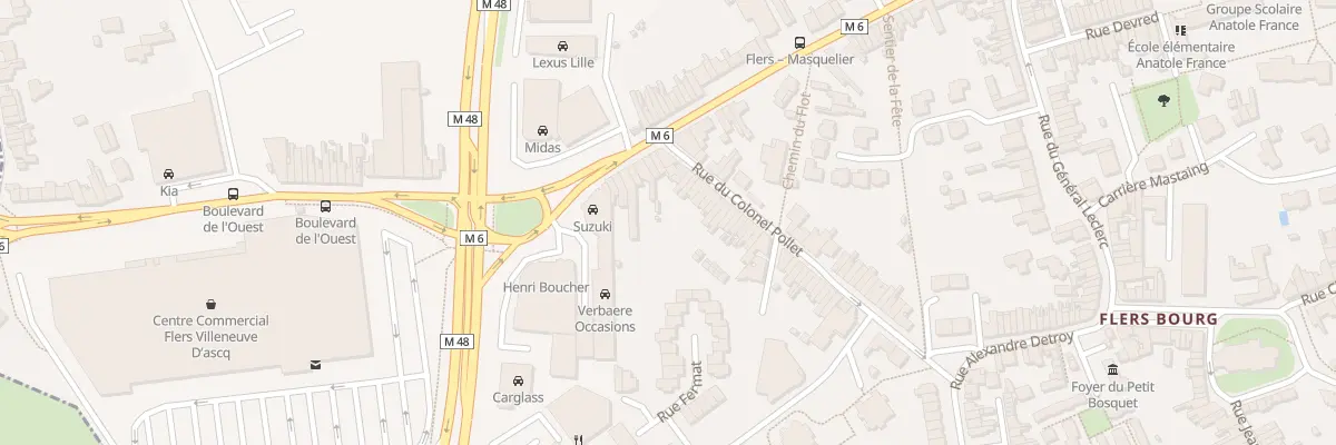 Plan du 134 Rue Jules Guesde à Villeneuve-d’Ascq