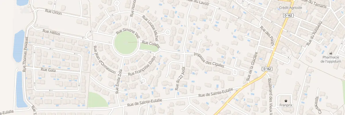 Plan du 4 Rue du 4 Septembre à Nissan-lez-Enserune