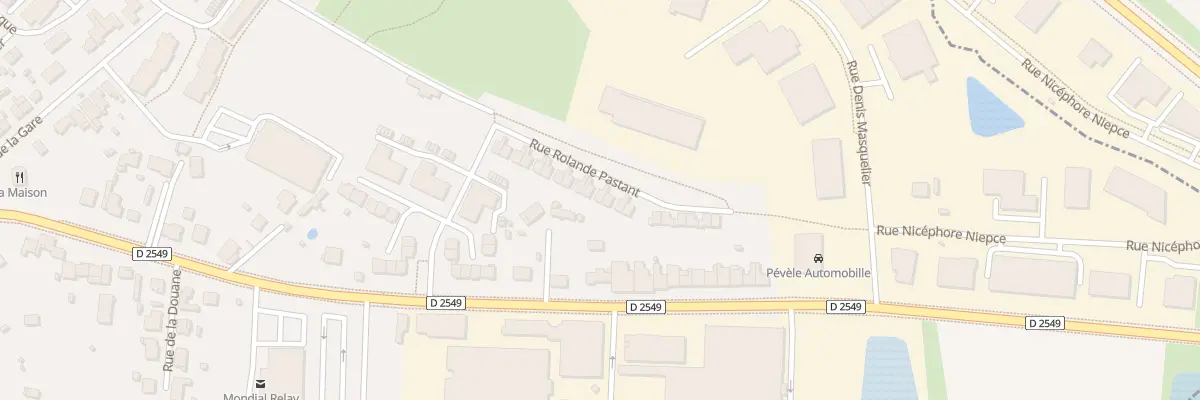 Plan du 11 Rue Rolande Pastant à Pont-à-Marcq