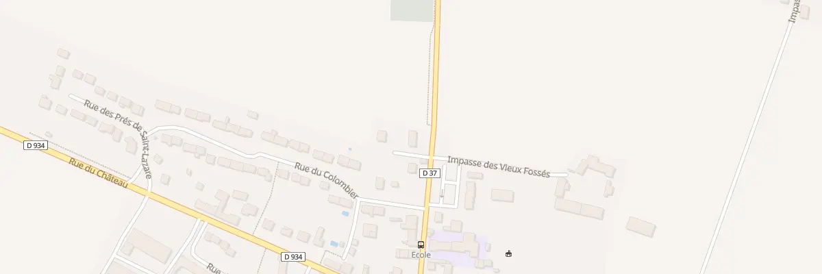 Plan du 25 Rue Saint Medard à Chailly-en-Brie