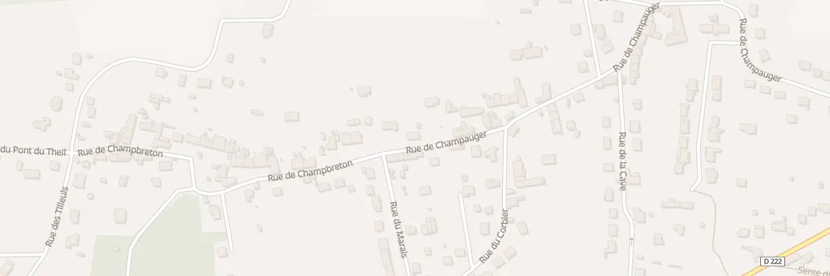 Plan du 66 Rue de Champauger à Boissy-le-Châtel