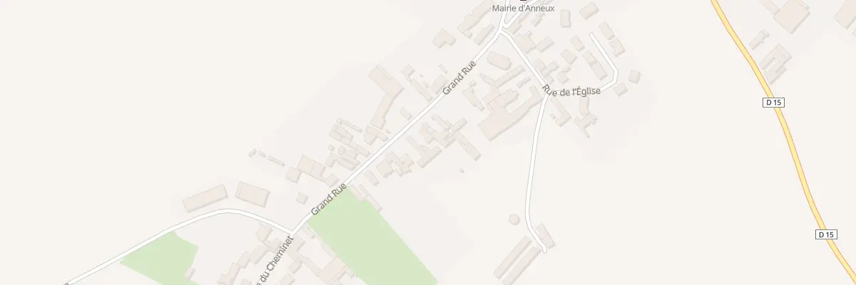 Plan du 11 Gr Grand Rue à Anneux