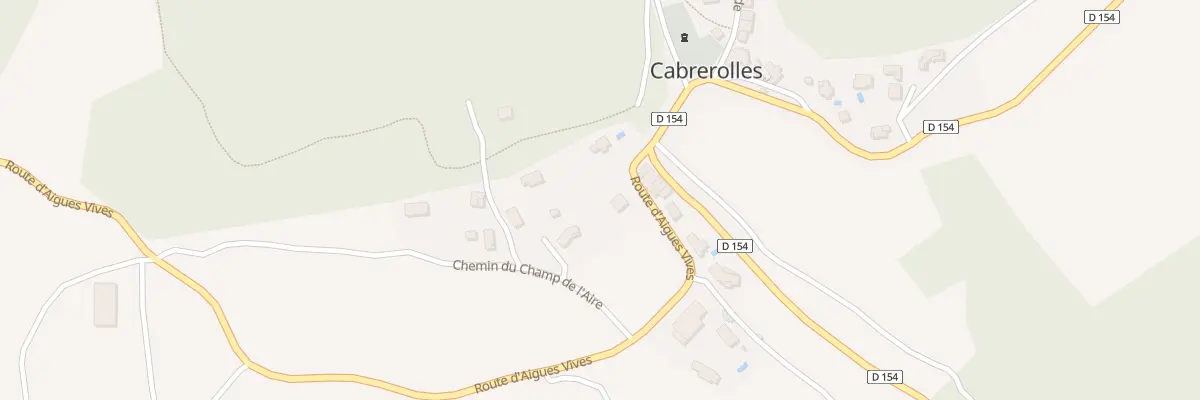 Plan du 6 Che du Champ de l’Aire à Cabrerolles