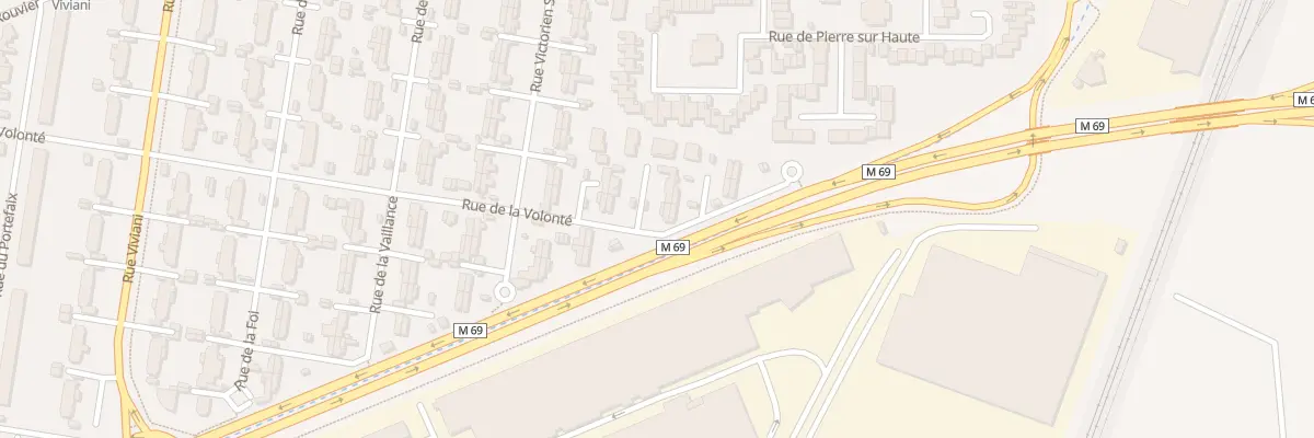 Plan du 39 Rue de la Volonté à Clermont-Ferrand