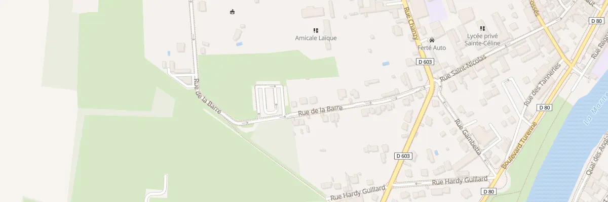 Plan du 14 Rue de la Barre à La Ferté-sous-Jouarre