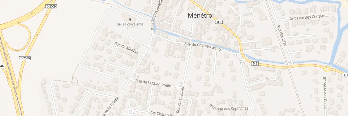 Plan du 15 Rue du Château d’Eau à Ménétrol
