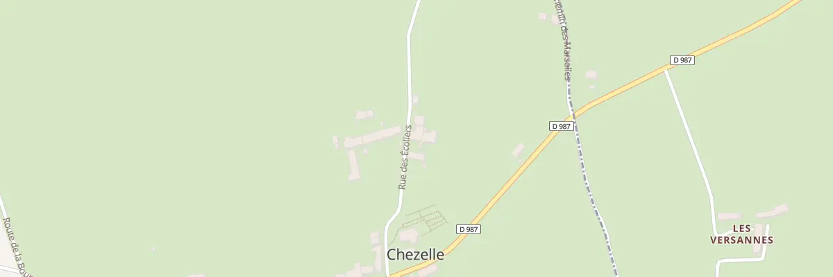 Plan du 5098 Pre Courtin à Chezelle