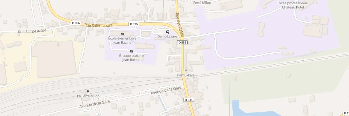 Plan du 87 Rue de la Chaussée à La Ferté-Milon