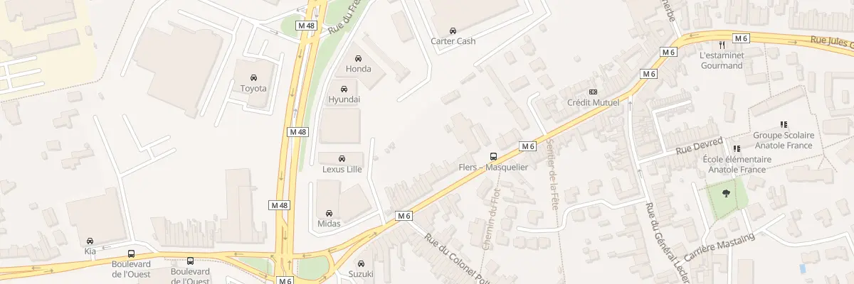 Plan du 157 Rue Jules Guesde à Villeneuve-d’Ascq