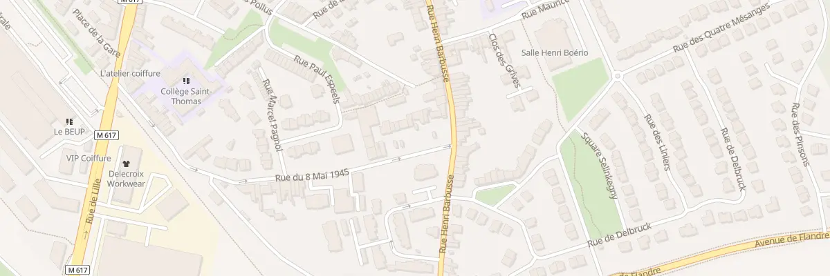 Plan du 61 Rue du Huit Mai 1945 à Roncq