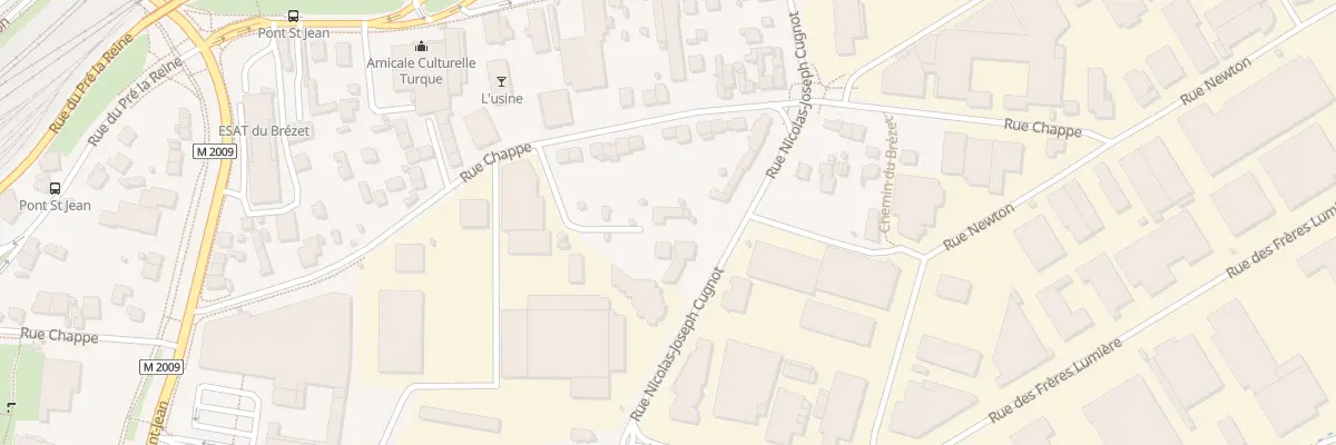 Plan du 15 Rue Nicolas-Joseph Cugnot à Clermont-Ferrand