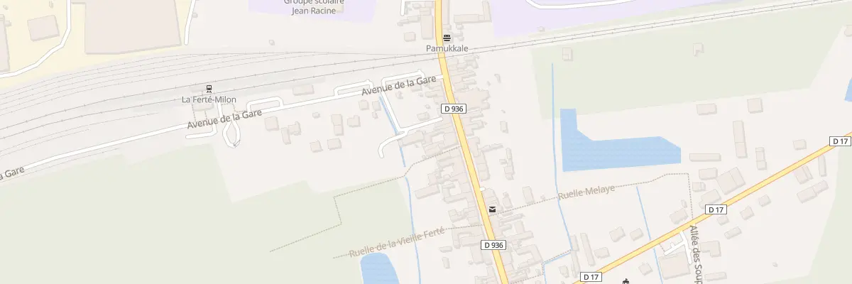 Plan du 61 Rue de la Chaussée à La Ferté-Milon