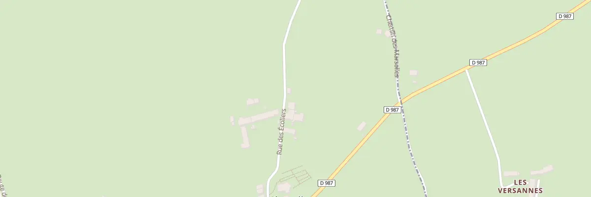 Plan du 5098A Pre Courtin à Chezelle