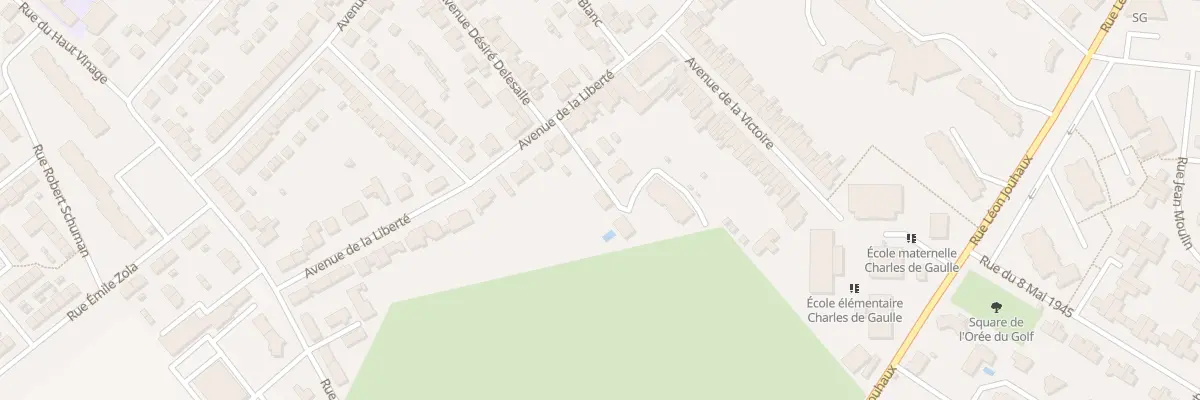 Plan du 23A Av de la Liberté à Wasquehal
