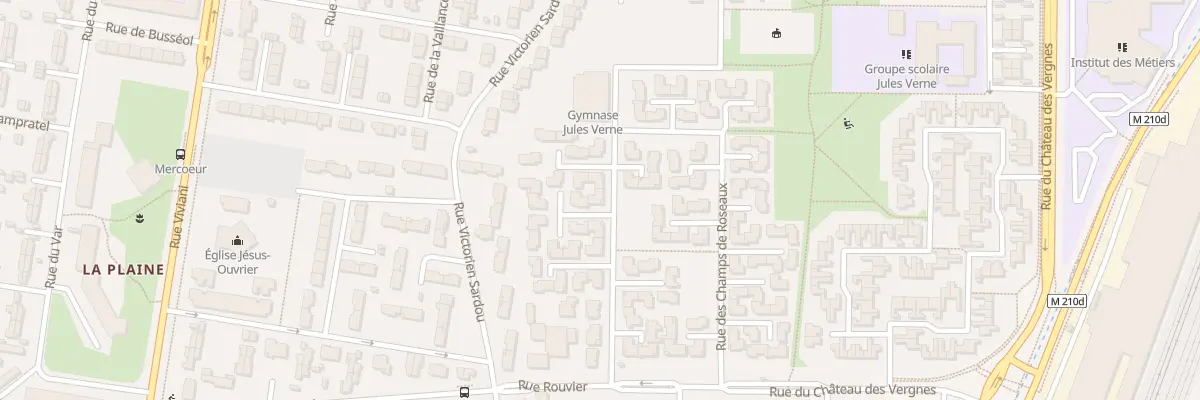 Plan du 39 Rue des Champs de Roseaux à Clermont-Ferrand