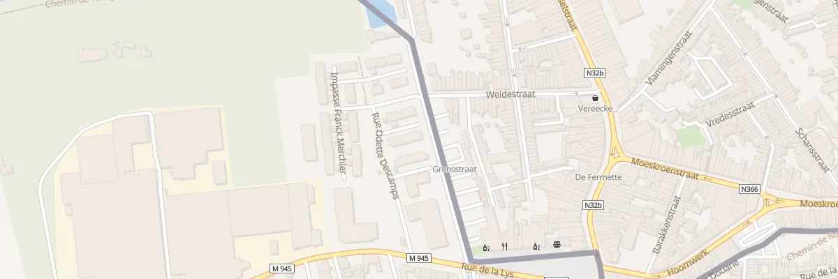 Plan du 11 Rue Odette Descamps à Halluin