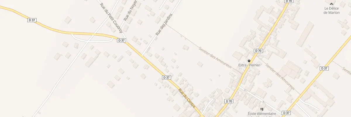 Plan du 54T Rue du Centre à Champigny