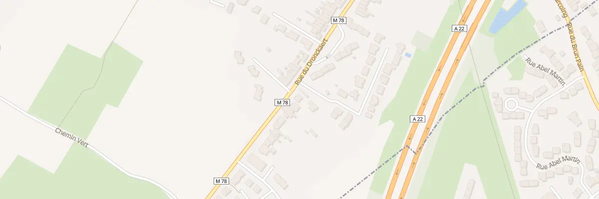 Plan du 261 Rue du Dronckaert à Roncq