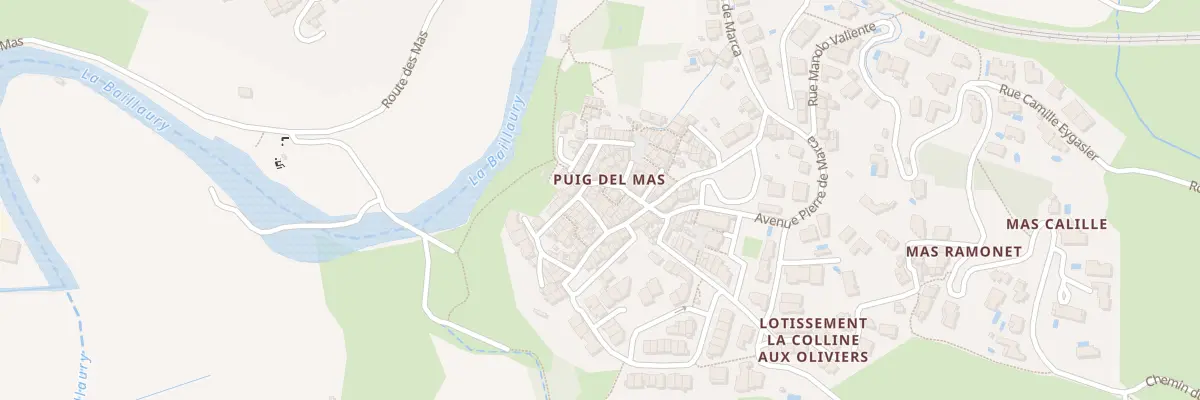 Plan du 17 Rue Marie Rocaries à Banyuls-sur-Mer
