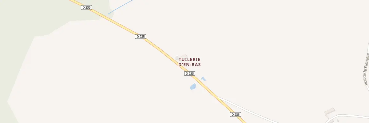 Plan du 5166 Tuilerie d’En Bas au Theil