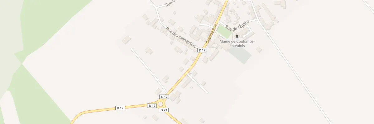 Plan du 9 Gr Grande Rue à Coulombs-en-Valois