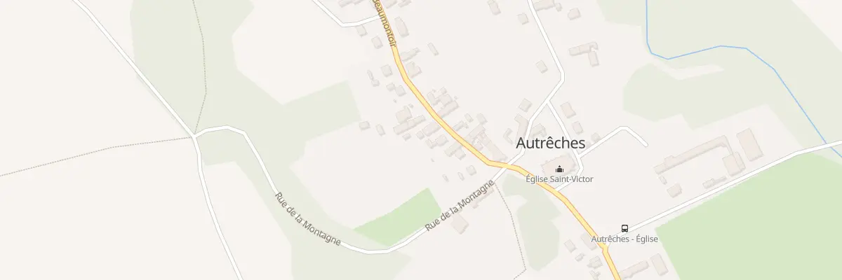 Plan du 7 Rue du Beaumontoir à Autrêches