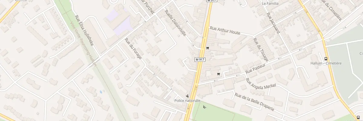 Plan du 164 Rue de Lille à Halluin