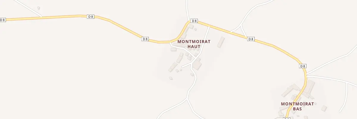 Plan du 5028 Montmoirat à Autrac
