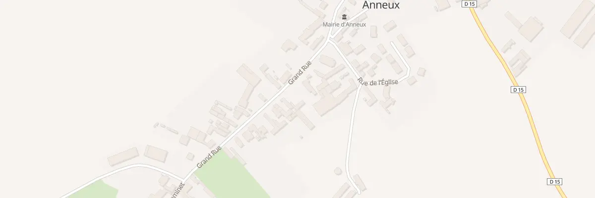 Plan du 7 Gr Grand Rue à Anneux