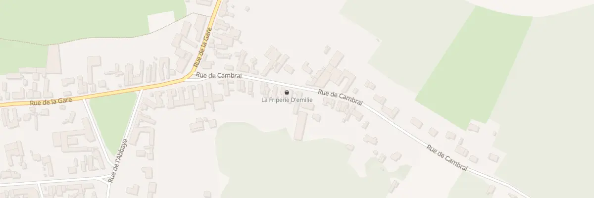 Plan du 20 Rue de Cambrai à Bourlon