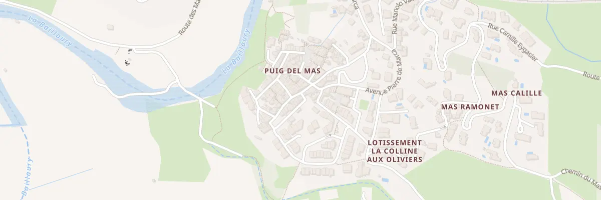 Plan du 1 Rue des Jardins à Banyuls-sur-Mer