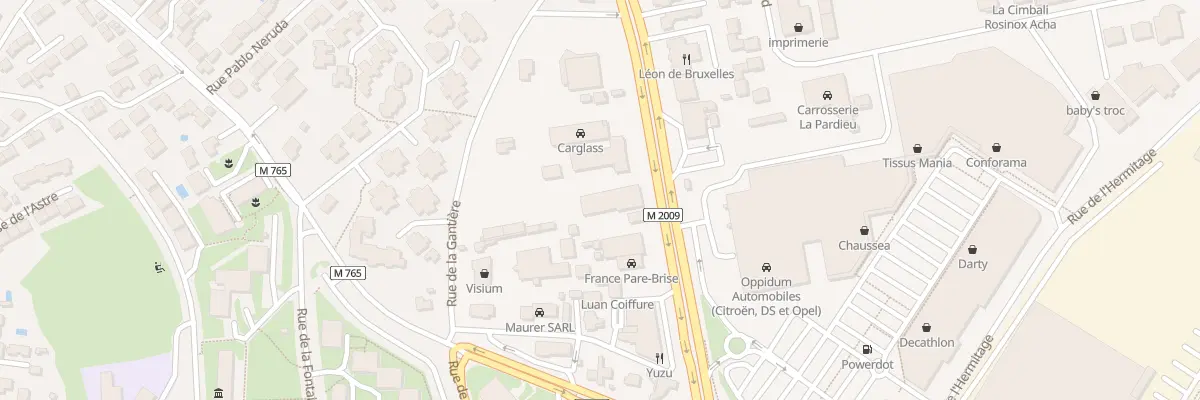 Plan du 104 Bd Gustave Flaubert à Clermont-Ferrand