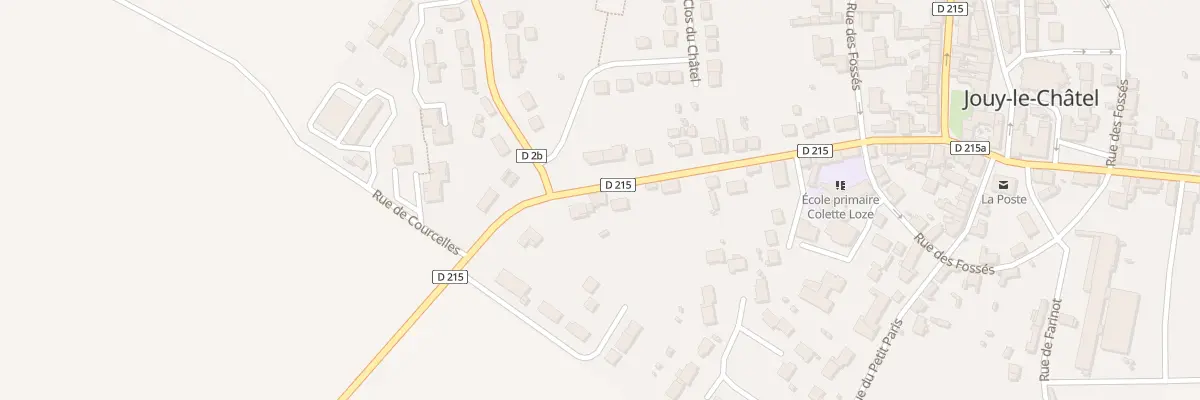 Plan du 24 Rue Claude Gautier à Jouy-le-Châtel