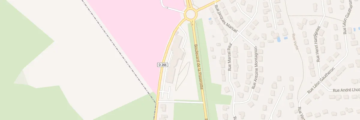 Plan du 170 Rue de la Raie à Nevers