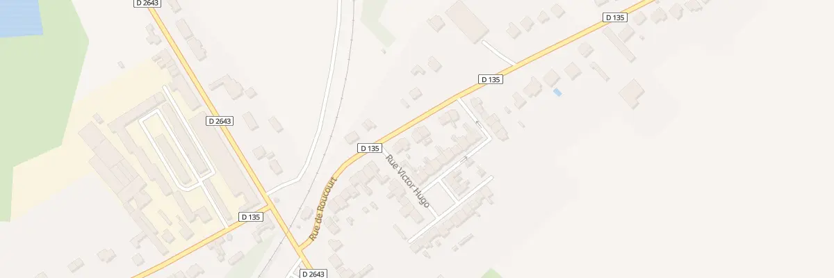 Plan du 26 Rue de Roucourt à Cantin