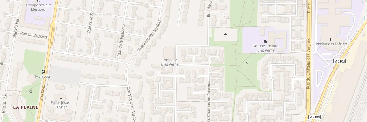 Plan du 55 Rue des Champs de Roseaux à Clermont-Ferrand