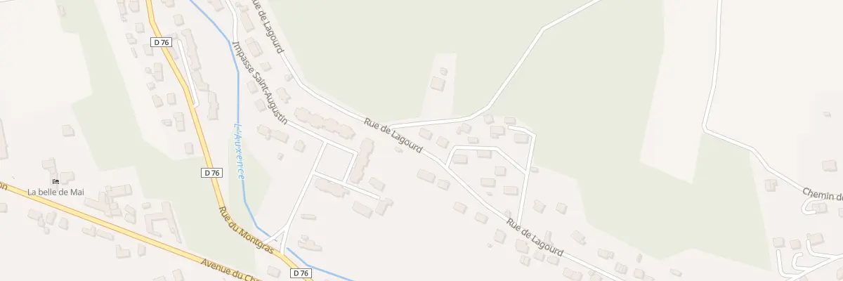 Plan du 38 Rue de Lagourd à Donnemarie-Dontilly
