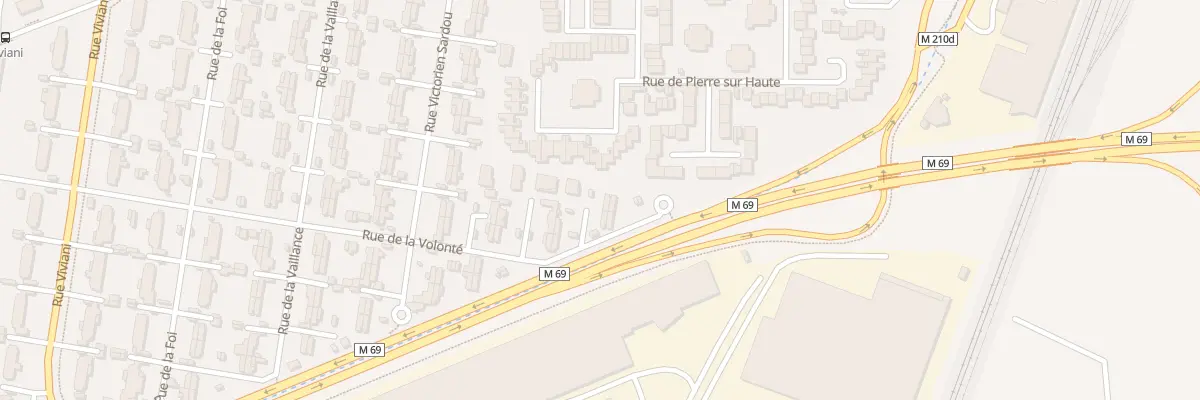 Plan du 47 Rue de la Volonté à Clermont-Ferrand