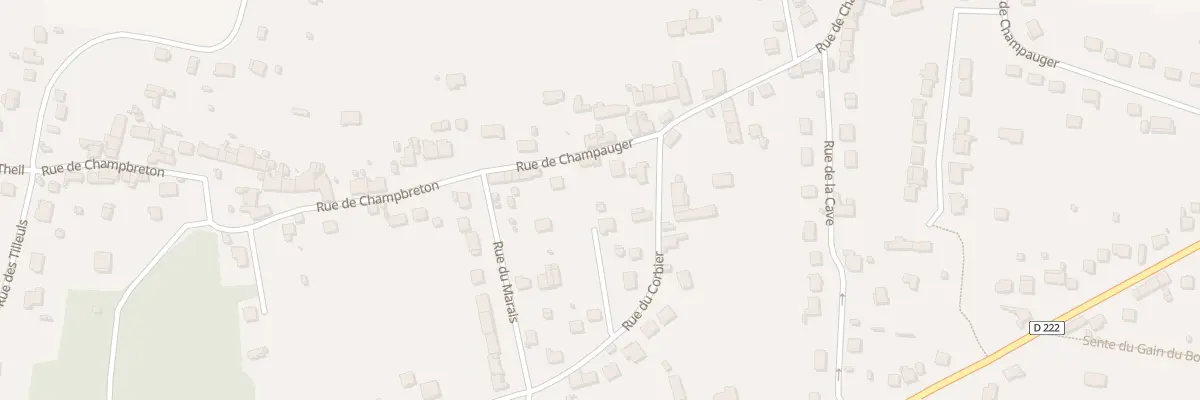 Plan du 59 Rue de Champauger à Boissy-le-Châtel