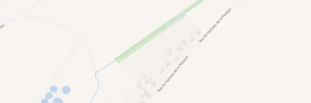 Plan du 8 Rue du Hameau de la Planque à Ennevelin