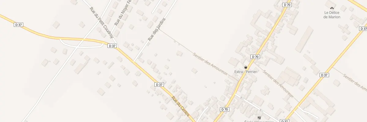 Plan du 54A Rue du Centre à Champigny
