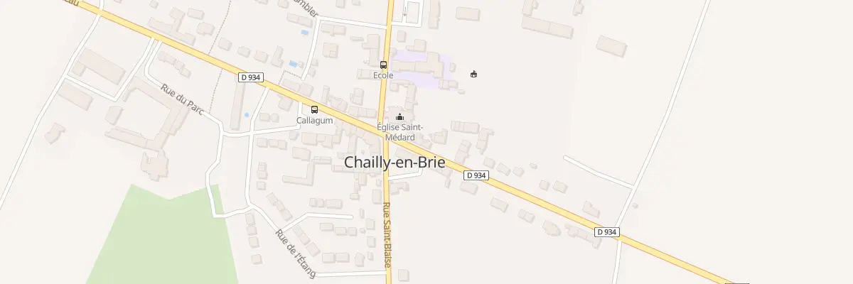 Plan du 7 Rue du Merisier à Chailly-en-Brie