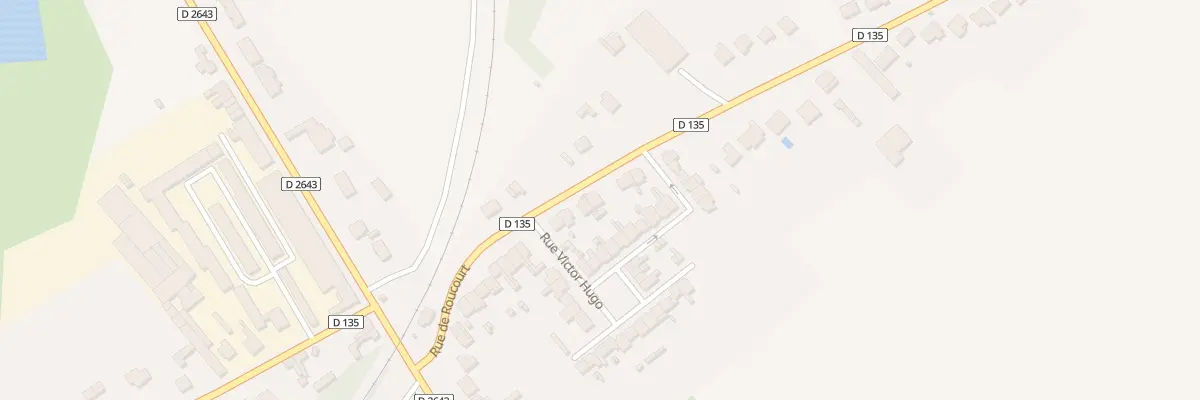 Plan du 28 Rue de Roucourt à Cantin